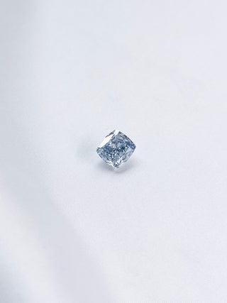 3.34cts Cushion-cut Intense Blue Diamond