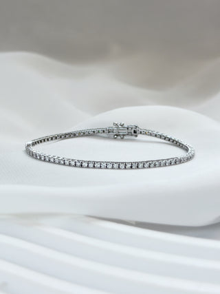 Ella 0.02cts Diamond Tennis Bracelet