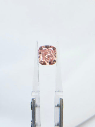 3.83cts Cushion-cut Vivid Pink Lab Grown Diamond