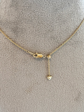 1.50cts Heart Diamond Necklace