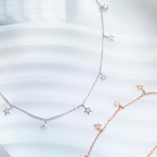 Aster 9 Stars Necklace