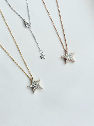 [Pre-Order] Aster Star 0.80cts Necklace