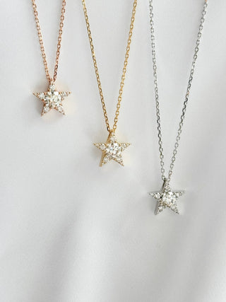 [Pre-Order] Aster Star 0.80cts Necklace