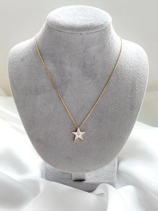 [Pre-Order] Aster Star 0.80cts Necklace