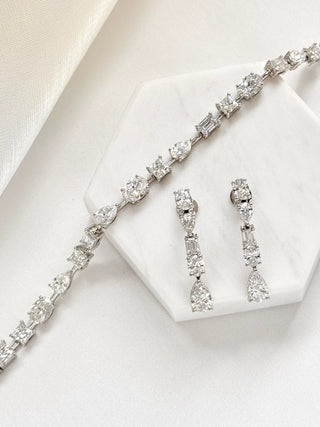 Estella Mixed-Shape Diamond Bracelet