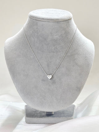 1.50cts Heart Diamond Necklace