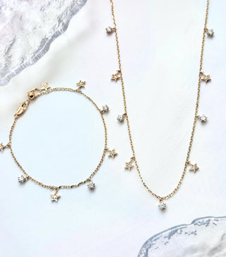 Aster 9 Stars Necklace