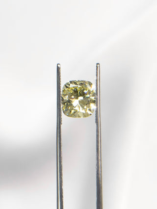 2.54cts Cushion-cut Yellow Lab Grown Diamond